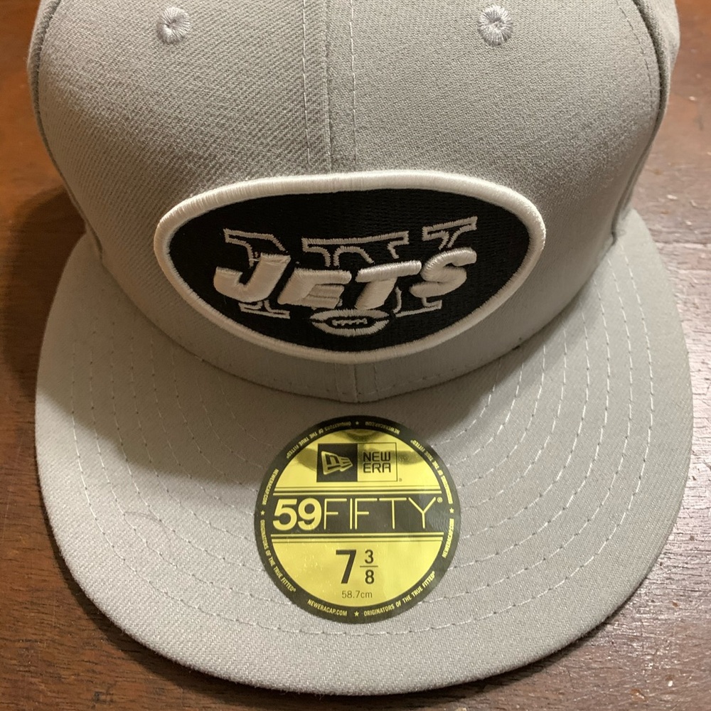 NY Jets Hat Size-7 3/8